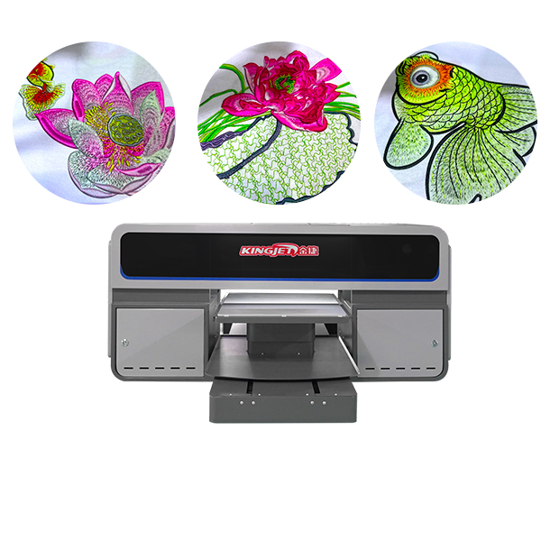 KingJet DTE Integrated DTG & Embroidery Machine
