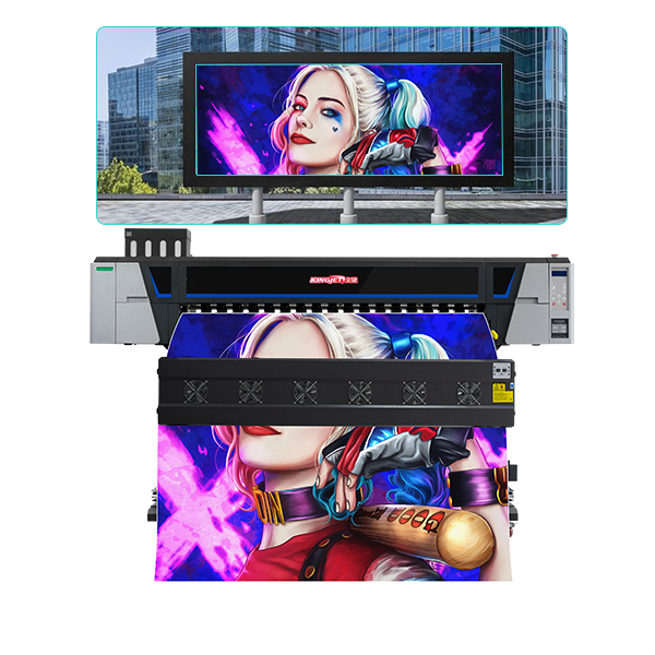 KingJet KJ-1804 I3200 Eco Solvent Printer For Car Sticker